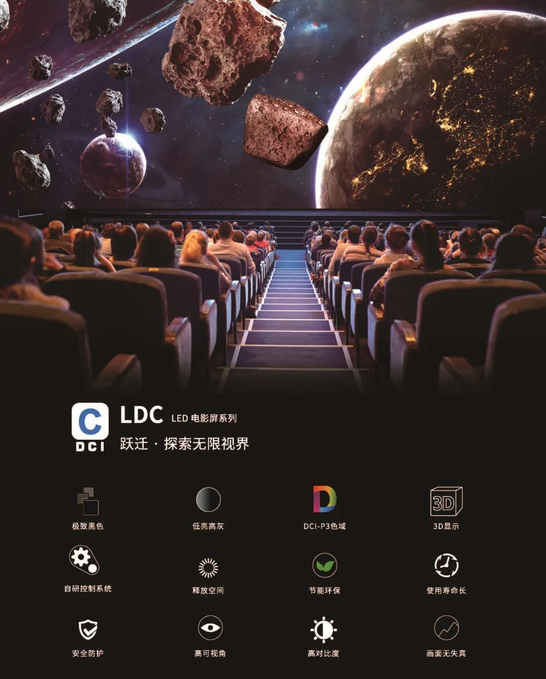 “自研+合作”全面开花，乐鱼官方站网页版登录入口成业内LED电影屏通过DCI认证最多企业