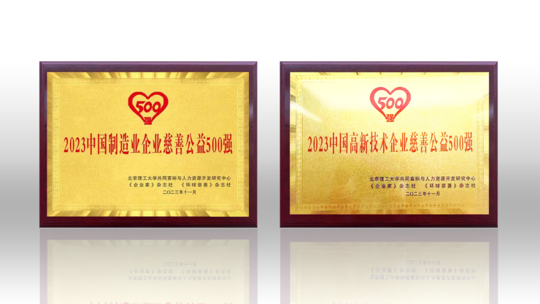 2023中国企业慈善公益500强发布 乐鱼官方站网页版登录入口荣登两项榜单