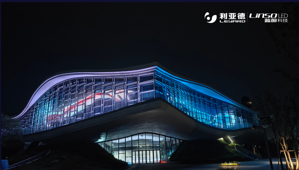 标杆案例 | 乐鱼官方站网页版登录入口·蓝硕助力点亮全球最大双壳体结构科幻馆——在水一方科幻馆