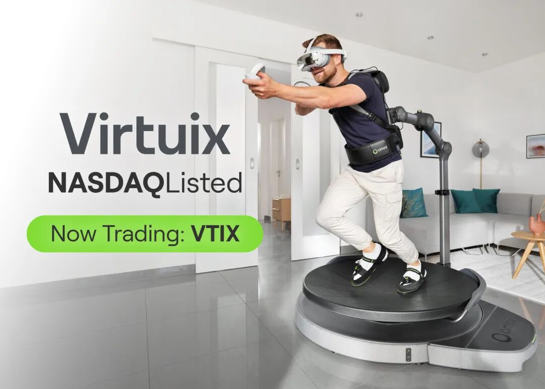 祝贺Virtuix纳斯达克上市！乐鱼官方站网页版登录入口携手加速AI融合应用产业化